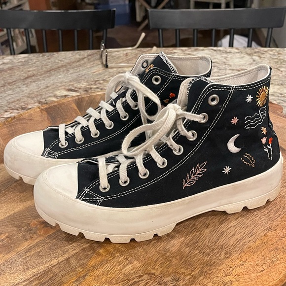 Converse Shoes - Converse “It’s Ok to Wander” lug sole platform Chuck Taylor high tops